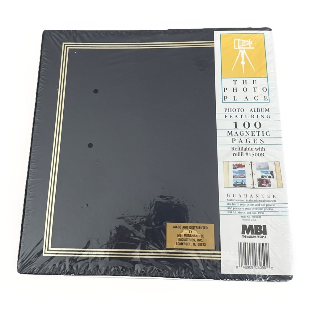 Magnetic Photo Album 10X12" needs no glue or corners MBI The Memories Collection
